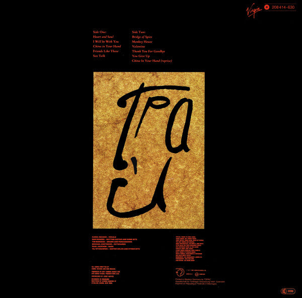 T'Pau : Bridge Of Spies (LP, Album)