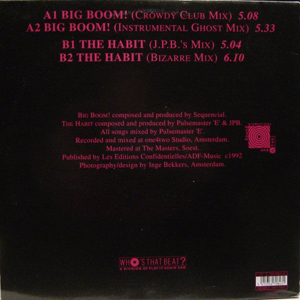 Sequencial : Big Boom! (12")