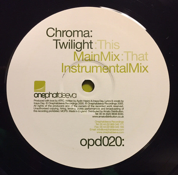 Chroma : Twilight (12" + CD)