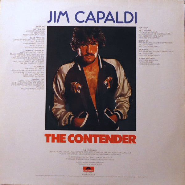 Jim Capaldi : The Contender (LP, Album)