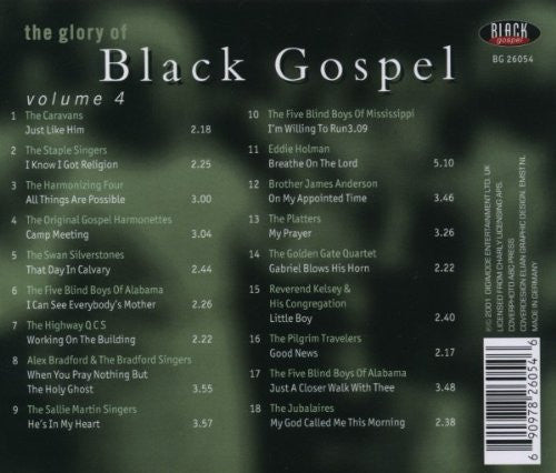 Various : The Glory Of  Black Gospel  Volume 4 (CD, Comp)