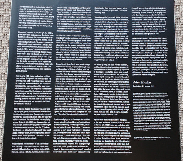 The Lemonheads : Creator (LP, Album, RE, Blu)