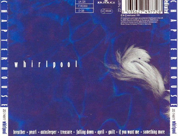 Chapterhouse : Whirlpool (CD, Album)