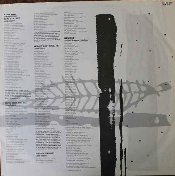 Ladysmith Black Mambazo : Journey Of Dreams (LP, Album)