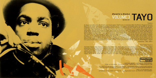 Tayo : Beatz & Bobz Volume 3 (CD, Comp, Mixed)