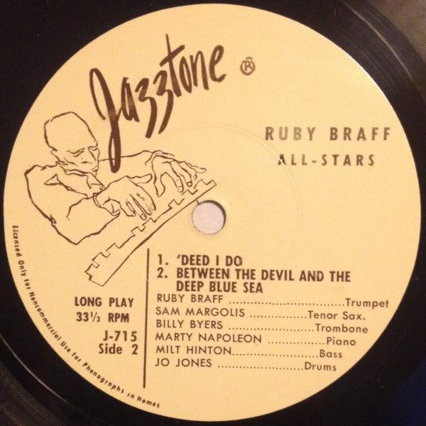 Ruby Braff All-Stars : Ruby Braff All-Stars (7")