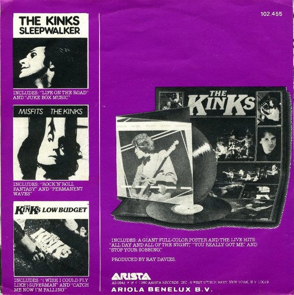 The Kinks : Celluloid Heroes / Lola (7")
