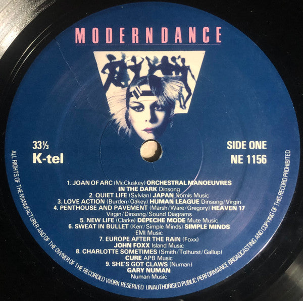 Various : Modern Dance (LP, Comp, RP, Dam)