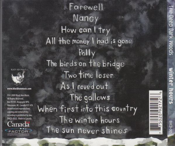 The Deep Dark Woods : Winter Hours (CD, Album)