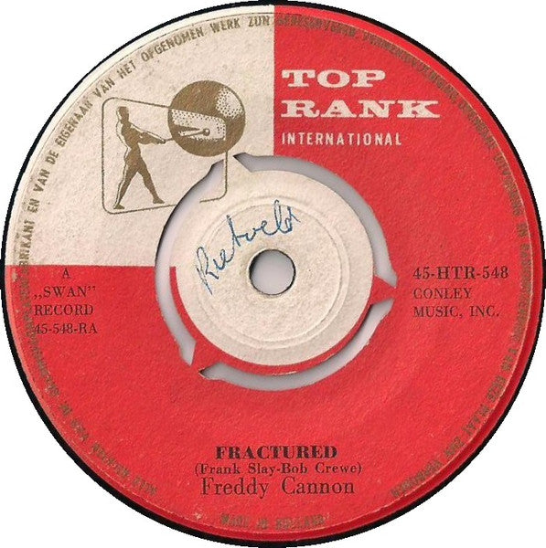 Freddie Cannon* : Way Down Yonder In New Orleans (7", Single)