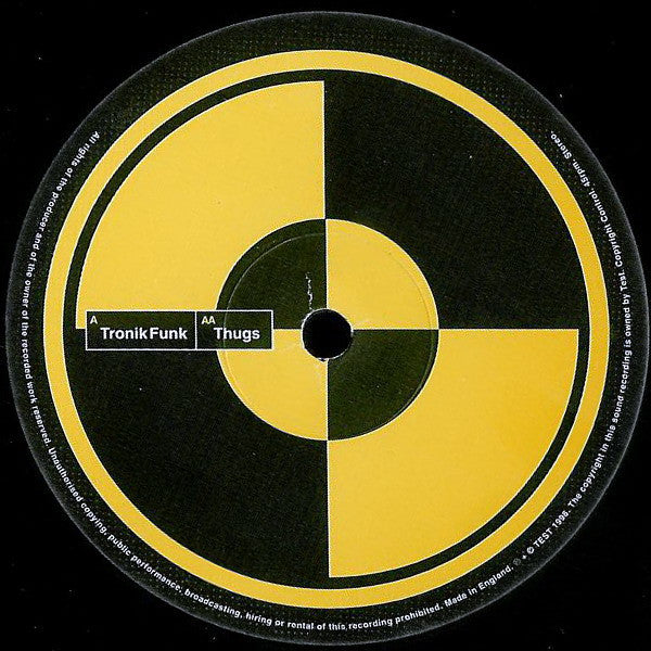 Dillinja : Tronik Funk / Thugs (12")