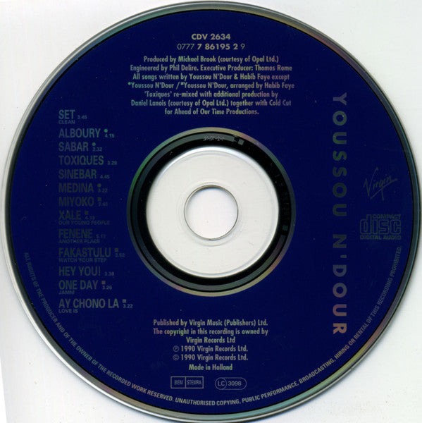 Youssou N'Dour : Set (CD, Album, RE)