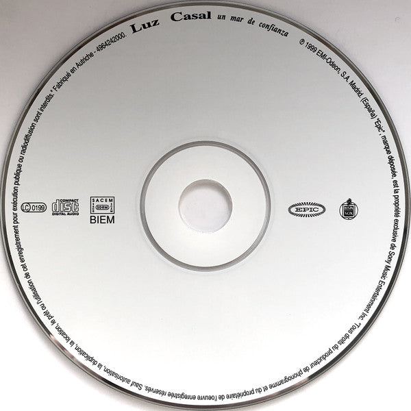 Luz Casal : Un Mar De Confianza (CD, Album)