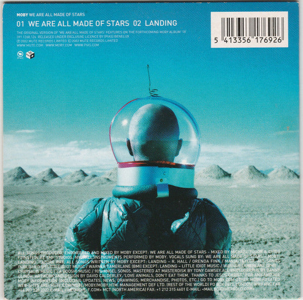Moby : We Are All Made Of Stars (CD, Single, Car)