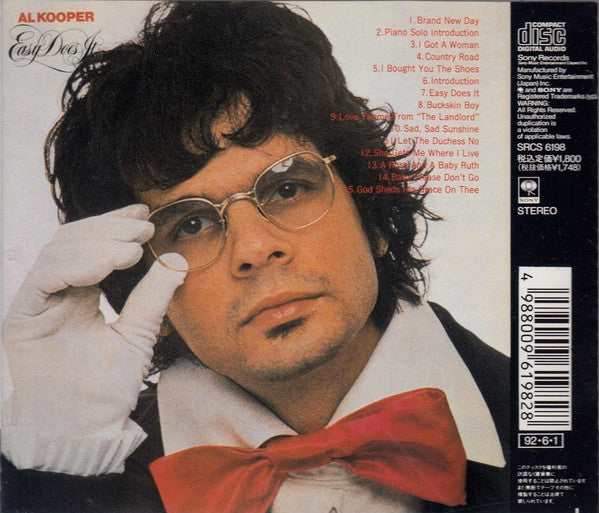 Al Kooper : Easy Does It (CD, Album, RE)