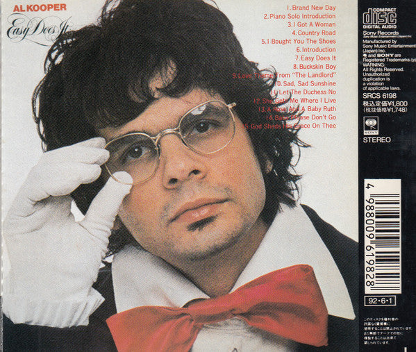 Al Kooper : Easy Does It (CD, Album, RE)