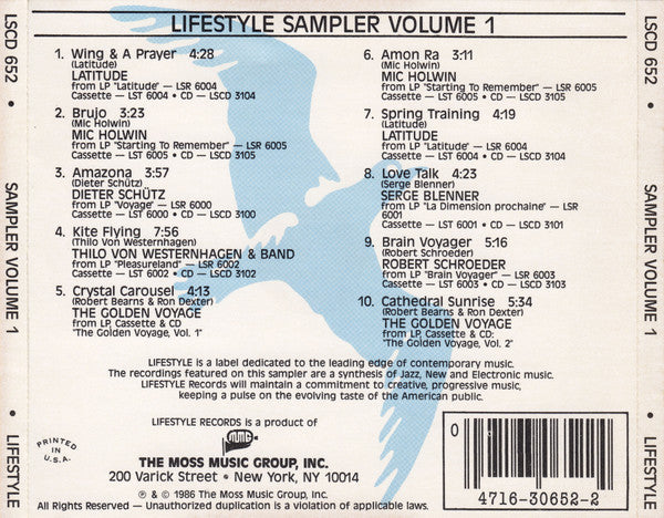 Various : Lifestyle Sampler Volume 1 (CD, Smplr)