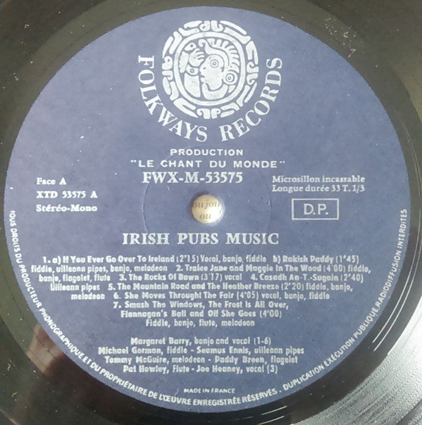 Various : Irish Pubs Music (LP, Album)