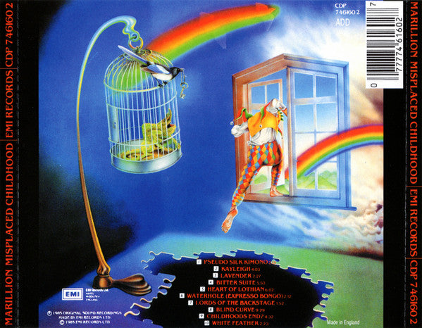 Marillion : Misplaced Childhood (CD, Album, RE)