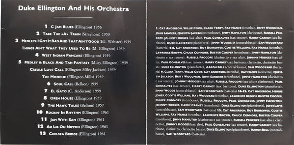 Duke Ellington : Duke Ellington (CD, Album)