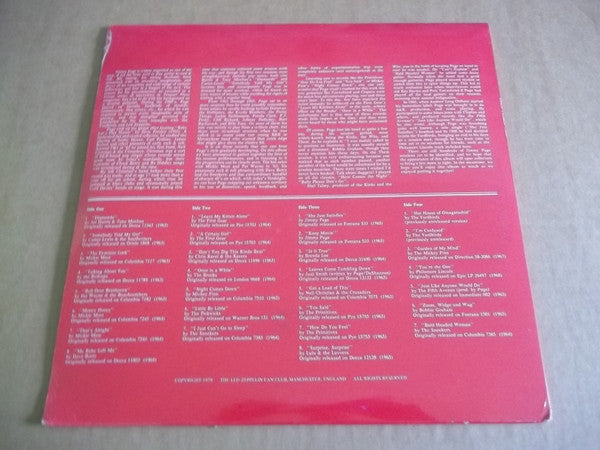 Jimmy Page : James Patrick Page - Session Man (2xLP, Comp, Unofficial)