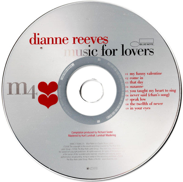 Dianne Reeves : Music For Lovers (CD, Comp)