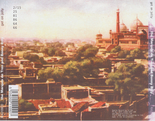 The Marquis De Tren And Bonnie "Prince" Billy : Get On Jolly (CD, EP)