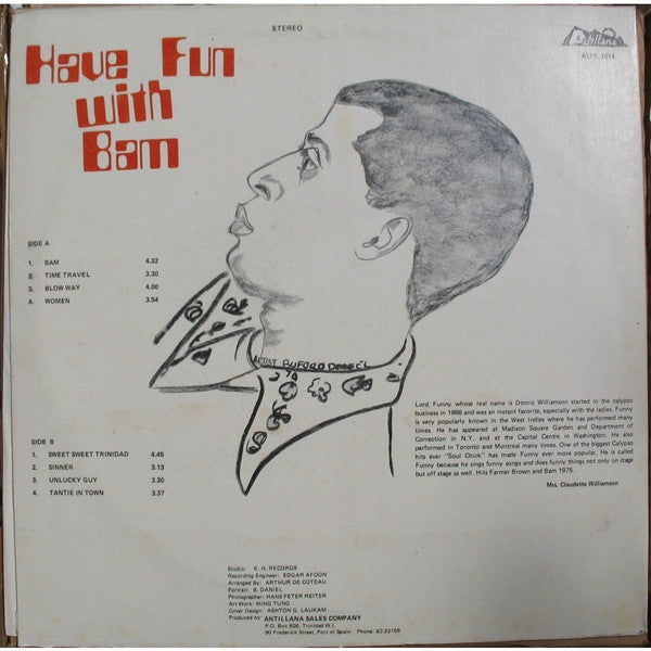 Lord Funny : Have Fun With Bam (LP, Album)