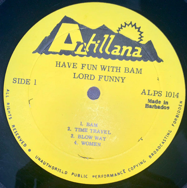 Lord Funny : Have Fun With Bam (LP, Album)