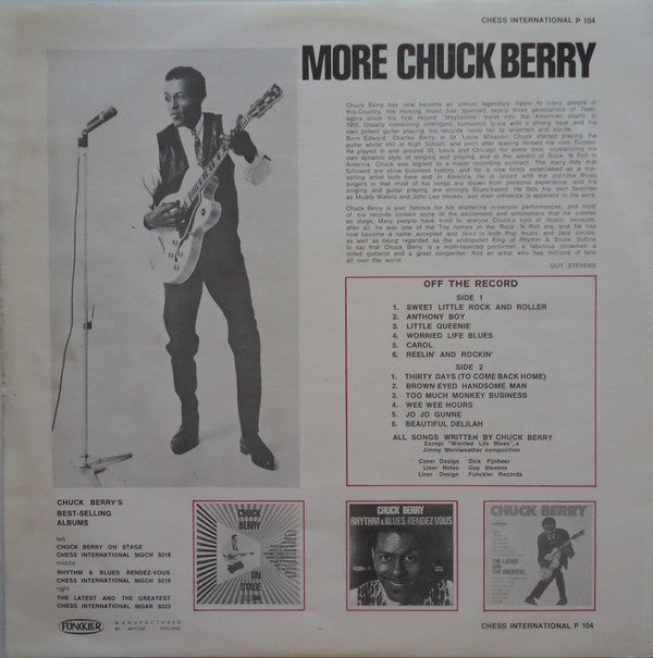 Chuck Berry : More Chuck Berry (LP, Comp)