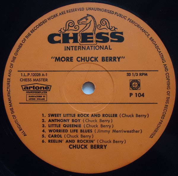 Chuck Berry : More Chuck Berry (LP, Comp)