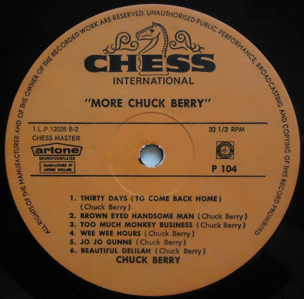 Chuck Berry : More Chuck Berry (LP, Comp)
