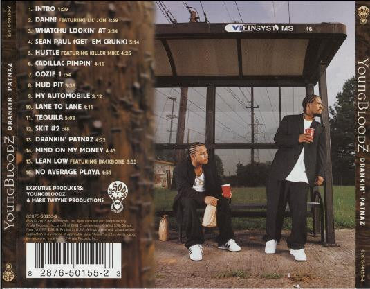 YoungBloodZ : Drankin' Patnaz (CD, Album)
