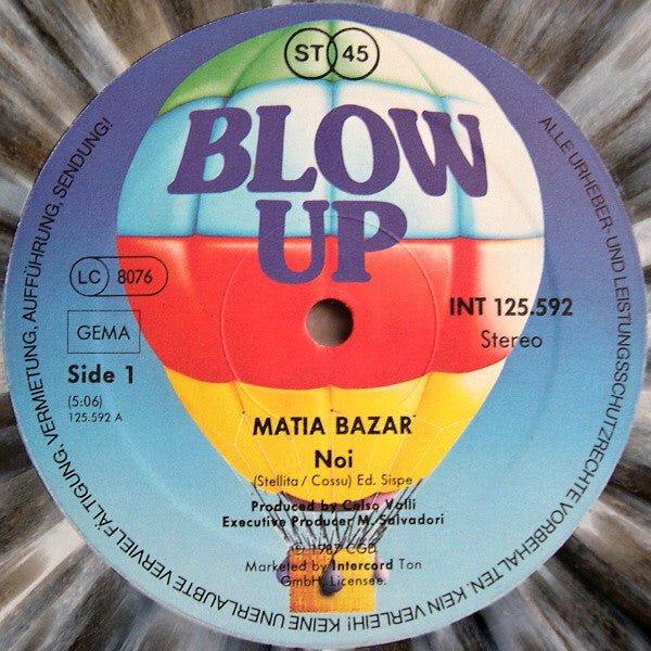 Matia Bazar : Noi (12", Maxi, Gre)