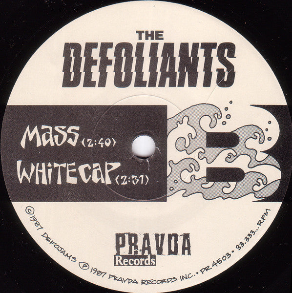 The Defoliants : Hang Ten (7", EP)