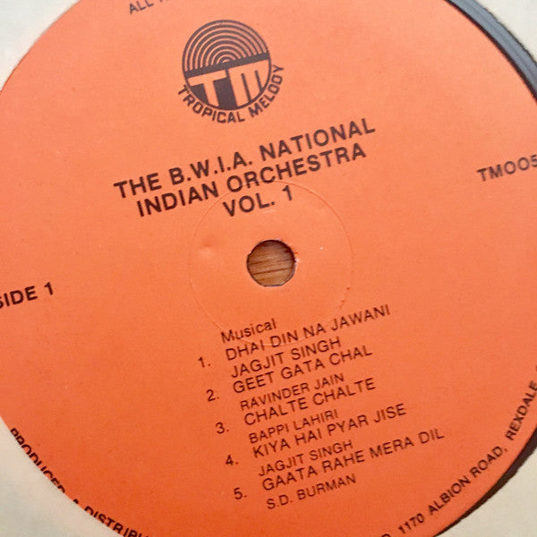 Bwia National Indian Orchestra : Live In Toronto (LP, Album)