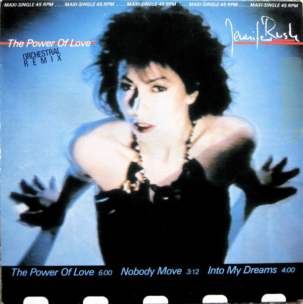 Jennifer Rush : The Power Of Love (Orchestral Remix) (12", Maxi, RP, Red)