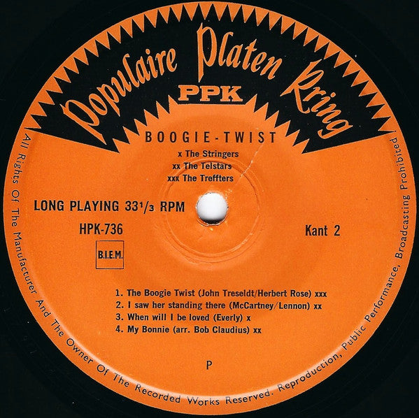 Various : Boogie Twist (7", EP, Mono)