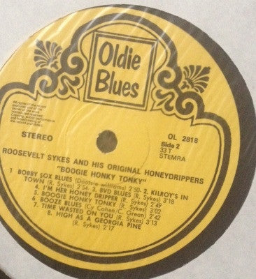 Roosevelt Sykes And His Original Honeydrippers : Boogie Honky Tonk (LP, Comp)