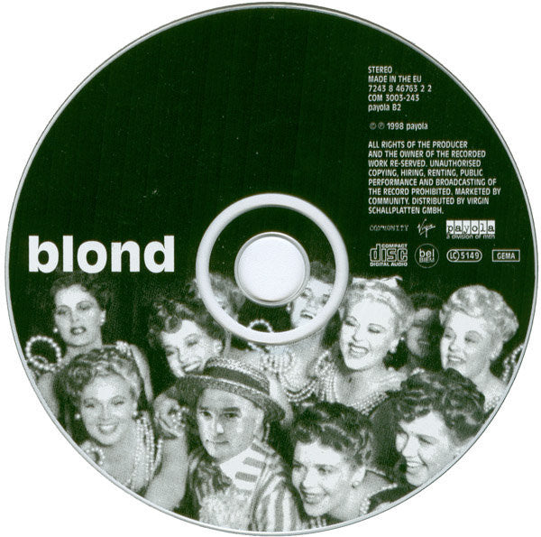 Blond : Blond (CD, Album)