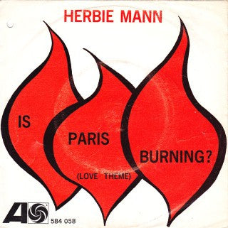 Herbie Mann : Love Theme (From 'Is Paris Burning') (7", Single)