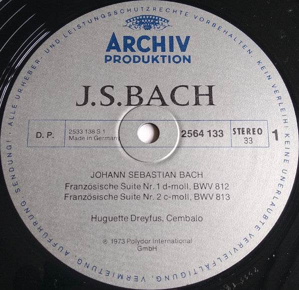 Johann Sebastian Bach : Cembalowerke / Works For Harpsichord / Œuvres Pour Clavecin II (10xLP + Box, Comp)