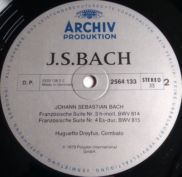 Johann Sebastian Bach : Cembalowerke / Works For Harpsichord / Œuvres Pour Clavecin II (10xLP + Box, Comp)