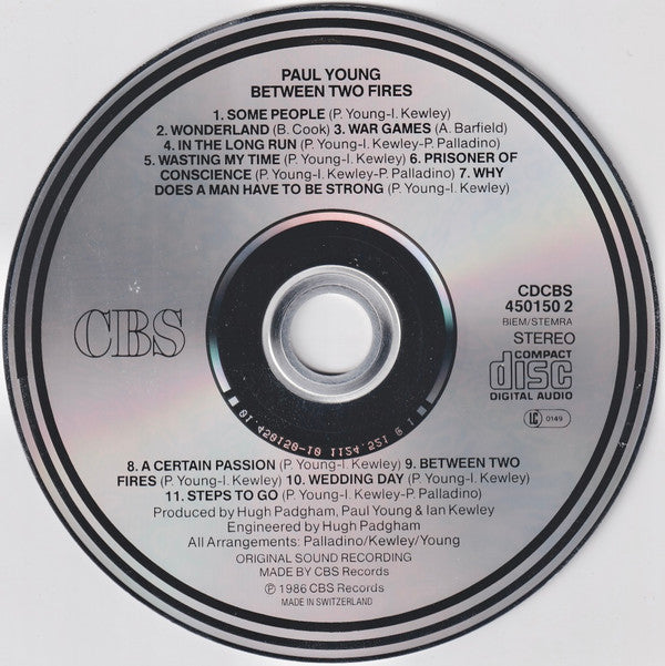 Paul Young : Between Two Fires (CD, Album)