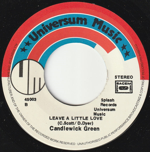 Candlewick Green : Who Do You Think You Are (7", Single)