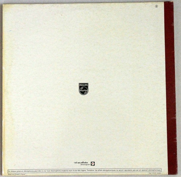 Gustav Mahler - Janet Baker / James King (3), Concertgebouworkest, Bernard Haitink : Le Chant De La Terre (LP, Album, Gat)