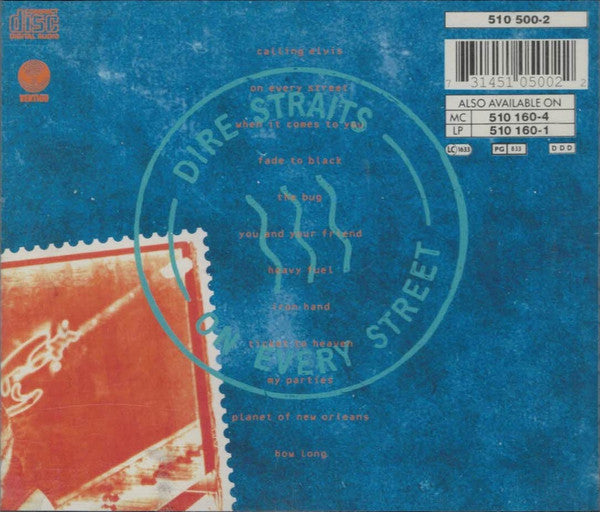 Dire Straits : On Every Street (CD, Album)