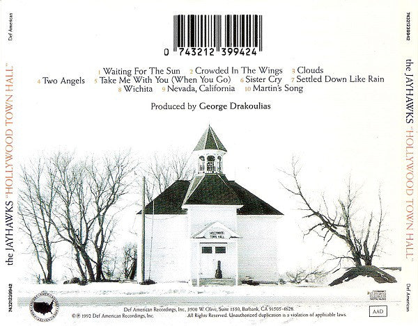 The Jayhawks : Hollywood Town Hall (CD, Album)