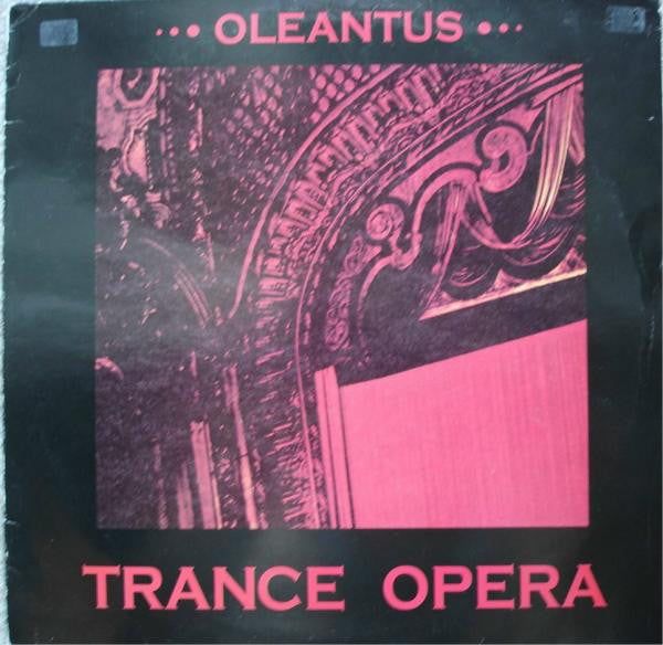 Trance Opera : Oleantus (12", Maxi)