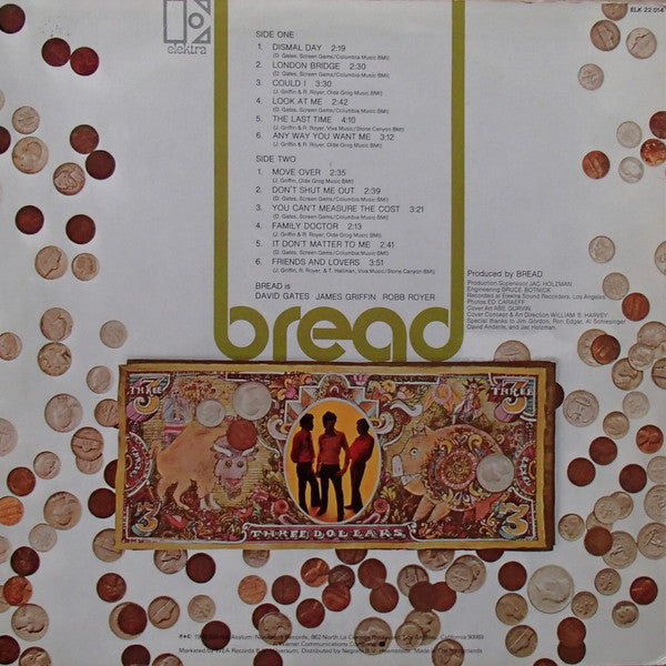 Bread : Bread (LP, Album, RE)